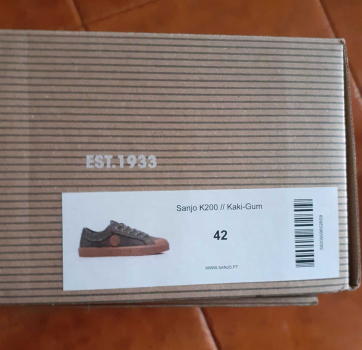 Ténis/sapatilhas Sanjo K 200 verdes 42 kaki-Gum