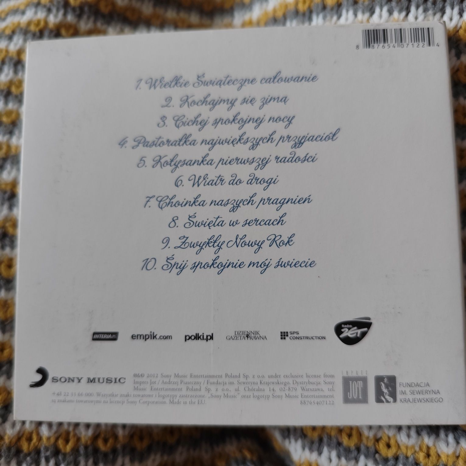 Piaseczny Krajewski Zimowe piosenki płyta CD