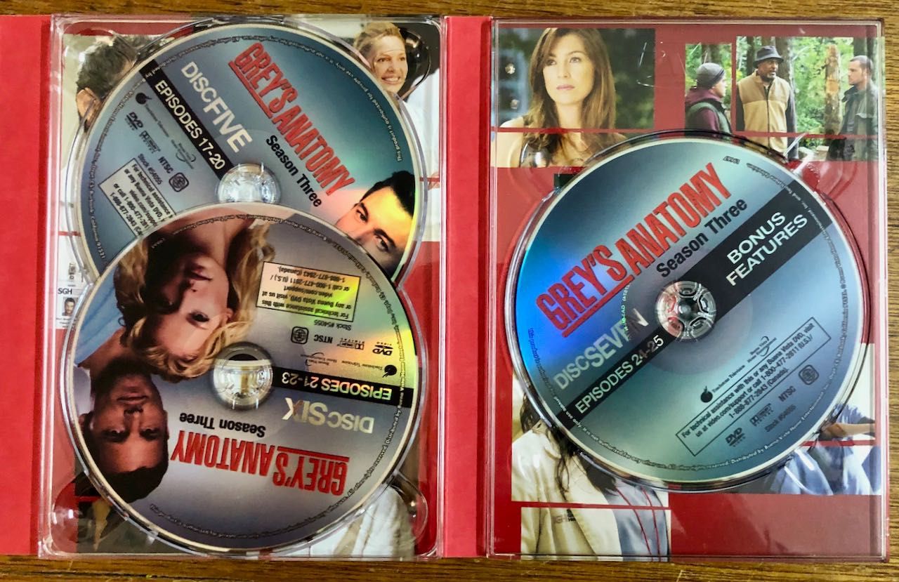 DVD's "Grey's Anatomy - Season 3