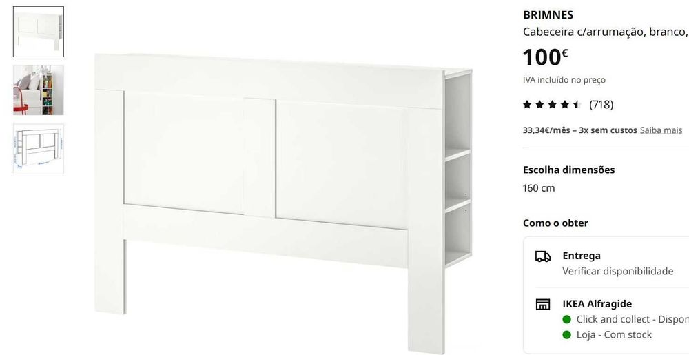 cabeceira de cama IKEA