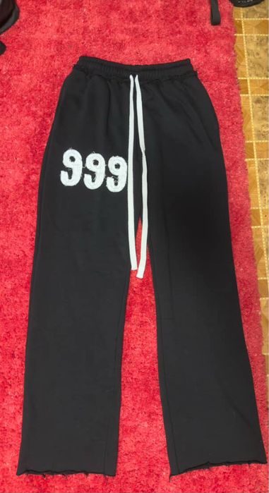 Штани 999 yessirskiii чорного кольору