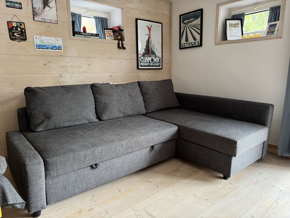 Kanapa, sofa, narożnik z szezlongiem IKEA Friheten