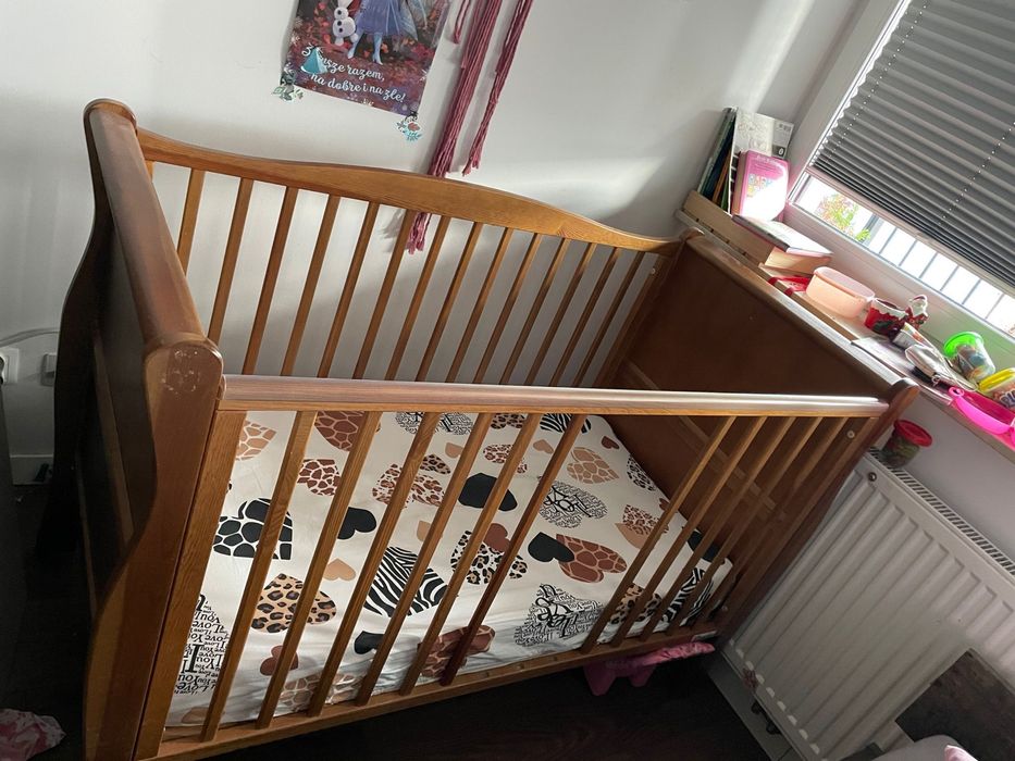 Łóżeczko dziecięce Woodies vintage 120x60
