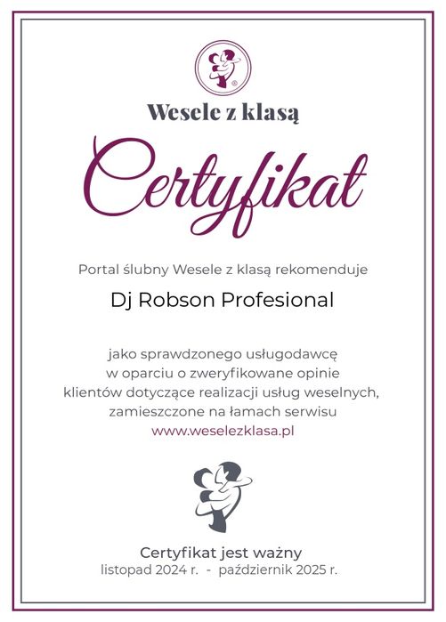 Dj  Robson, Konferansjer

 
obsługa wesel i nie tylko