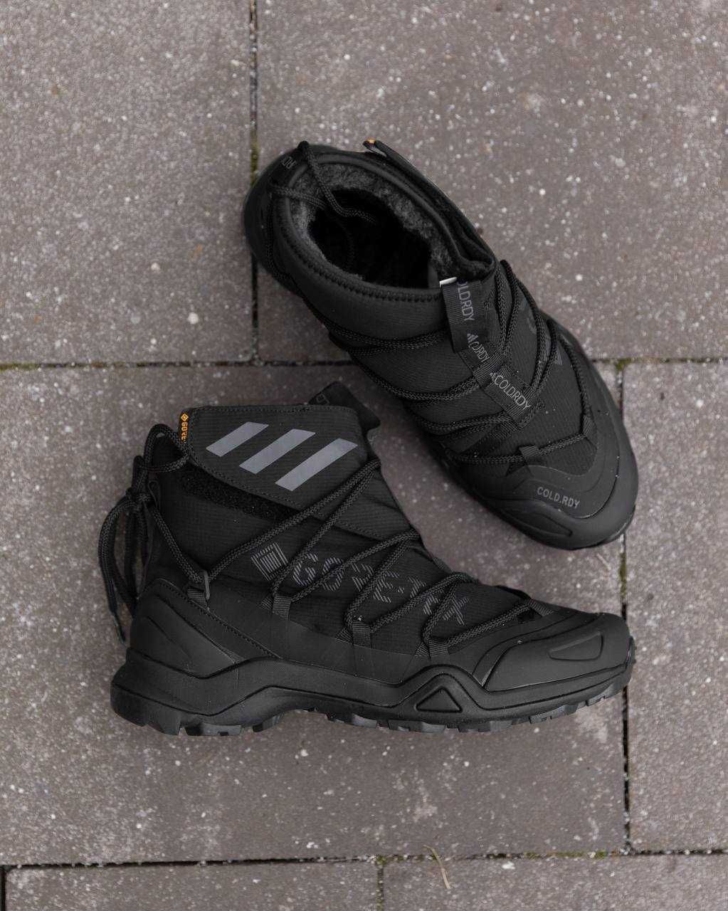 р.41-45 Кроссовки Adidas Terrex High Gore-Tex Black AD099