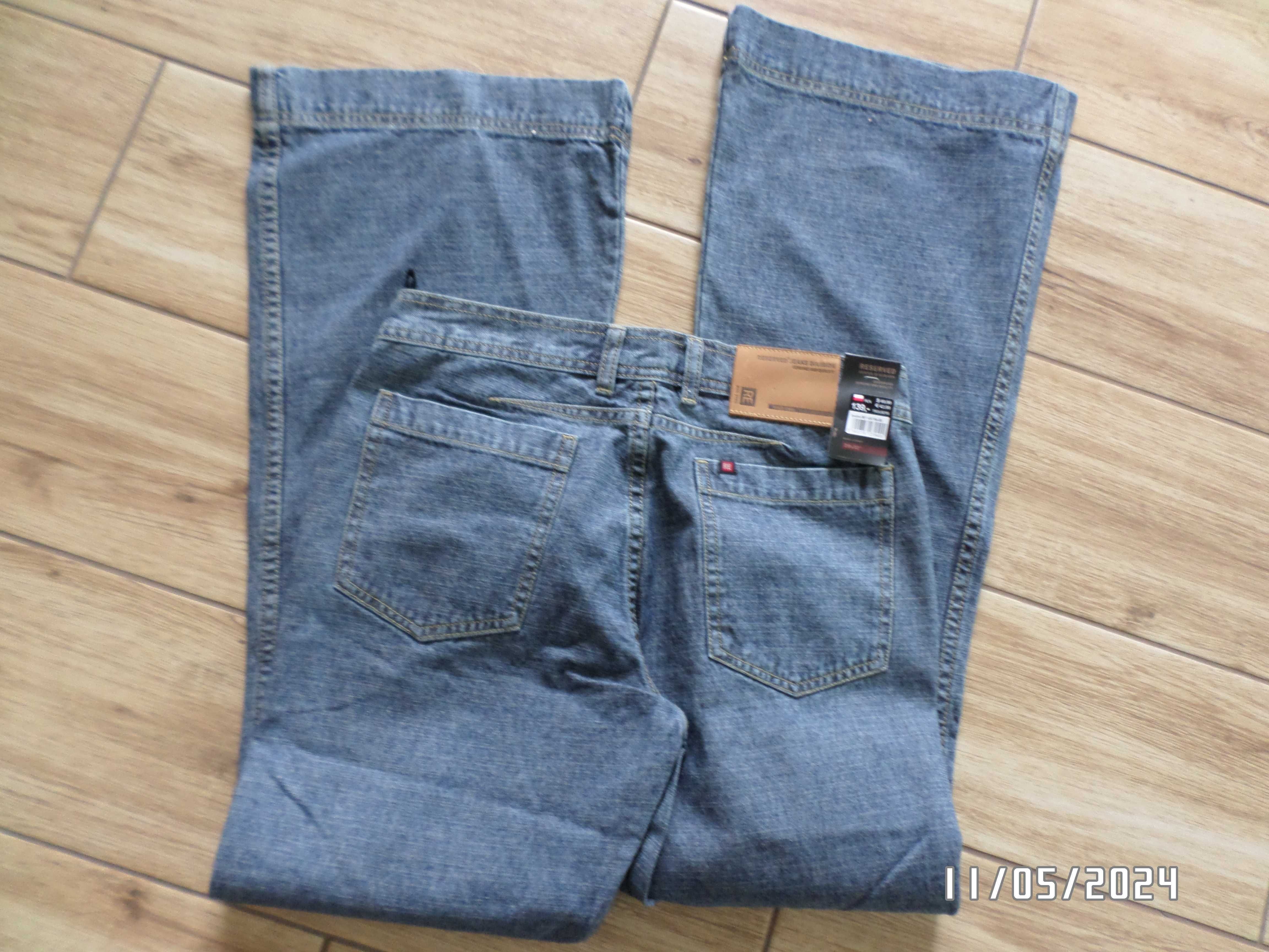 firmowe spodnie damskie  jeans -RESERVED-28x32-S