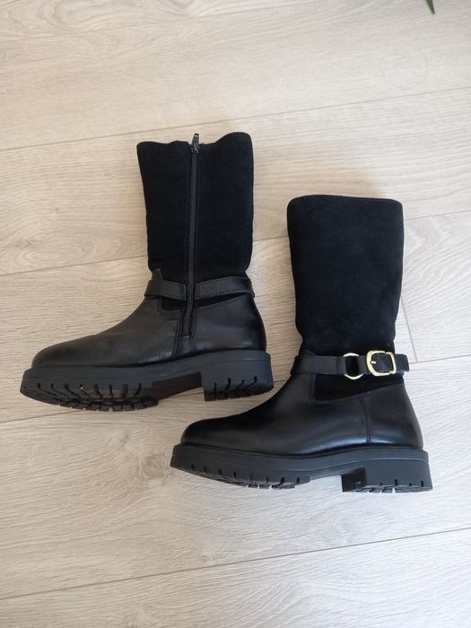 Сапоги шкіряні для дівчинки 32р.