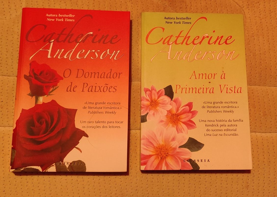 2 livros da Catherine Anderson (também vendo em separado)