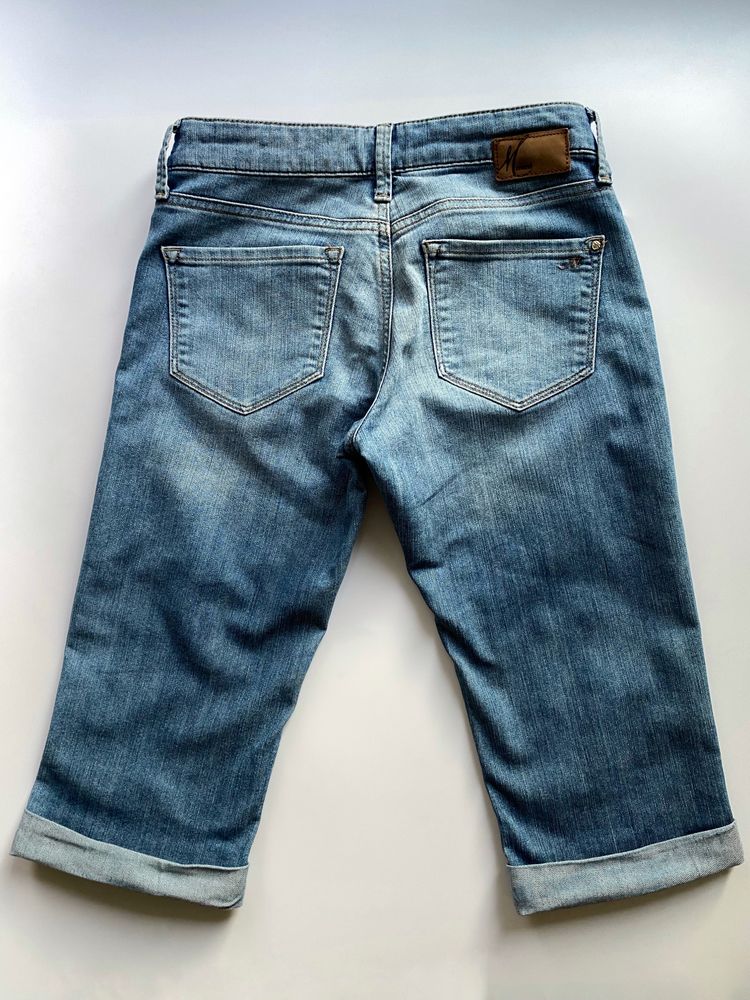 Niebieskie jeansowe szorty rybaczki spodenki Mavi Jeans r. 27/ M