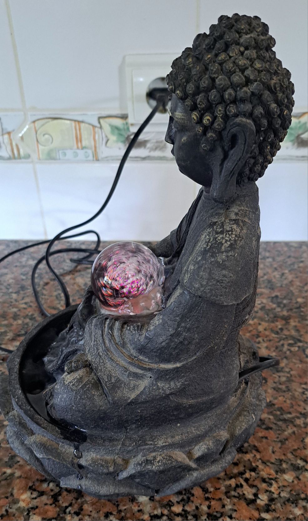 Fonte Buda com luz