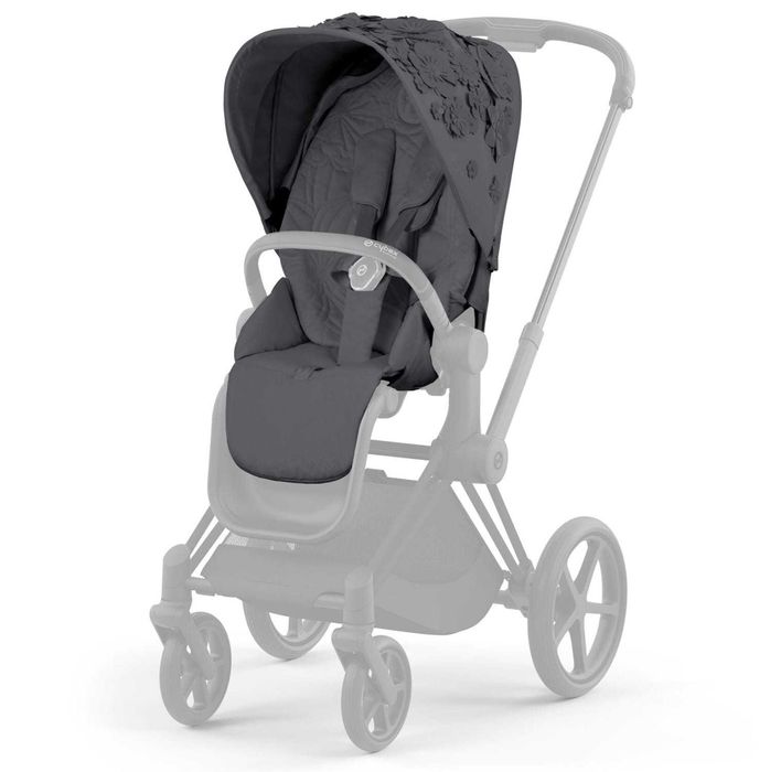Cybex Priam / e-Priam 4.0 Seat Pack Simply Flowers Grey *Wyprzedaż*