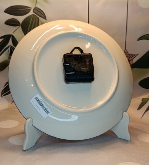 *Zegar ceramiczny ścienny RU 25 cm cichy ceramika Bolesławiec