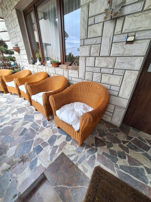 Fotele klubowe rattanowe / rattan wiklina ! POLECAM SZT.4x