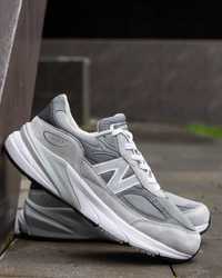 Кросівки жіночі чоловічі New Balance 990v6 Grey White Нью Беланс серые