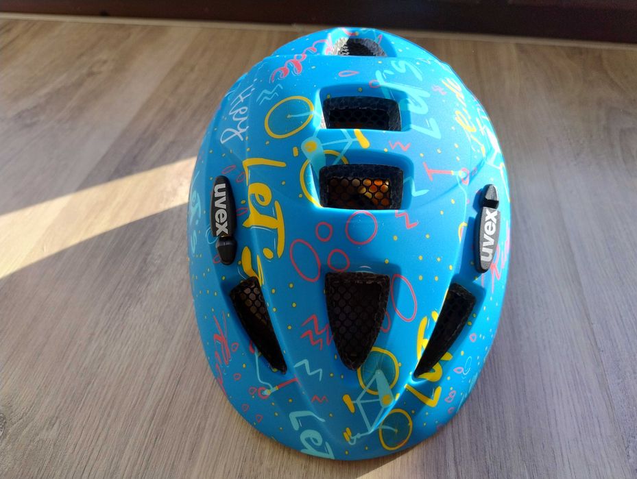 Kask Rowerowy dla Dzieci Uvex Kid 2 CC r. 46-52 cm Let's Ride