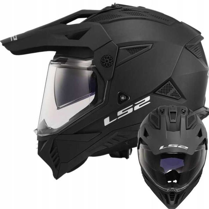KASK na quada LS2 MX702 PIONEER ENDURO na quada crossa Z SZYBĄ BLENDA