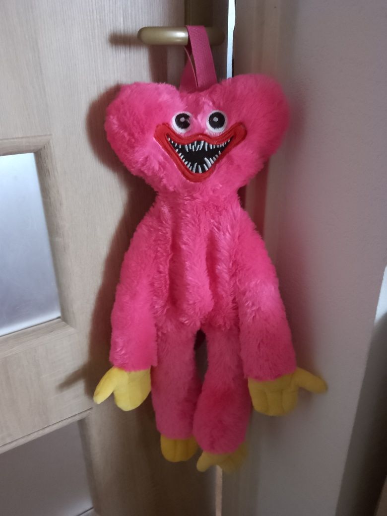 Plecak Huggy Wuggy różowy fuksja