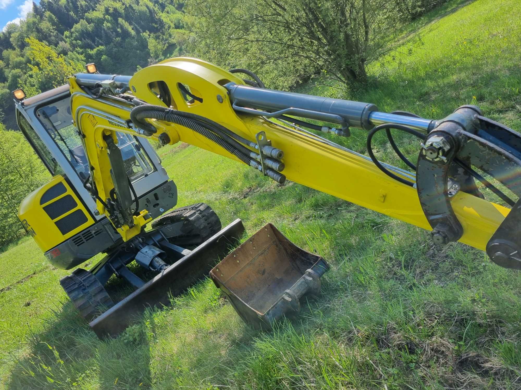 WACKER NEUSON EZ38 Minikoparka 4tony 2015r 2399h z Norwegii JAK NOWA