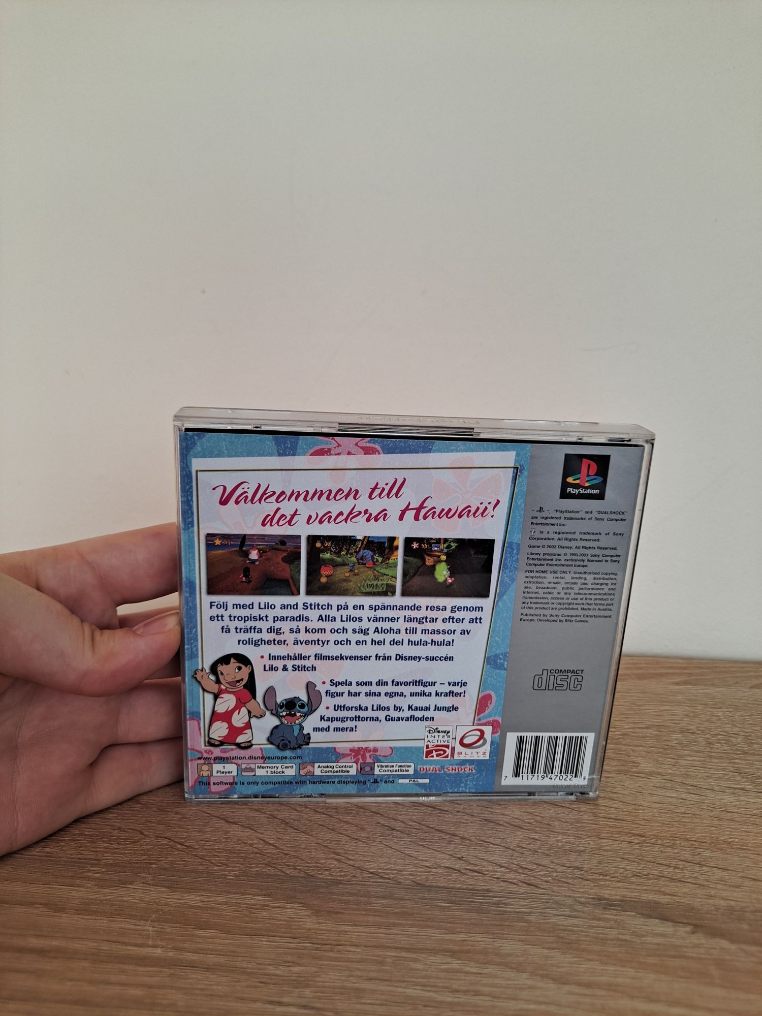 Lilo&Stitch Trubbel i Paradiset PSX PS1 PlayStation 1