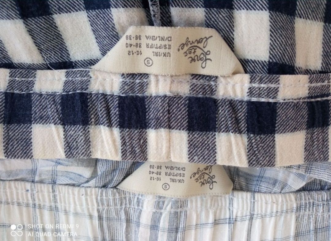 Calças de pijama  em algodão  - tamanho S