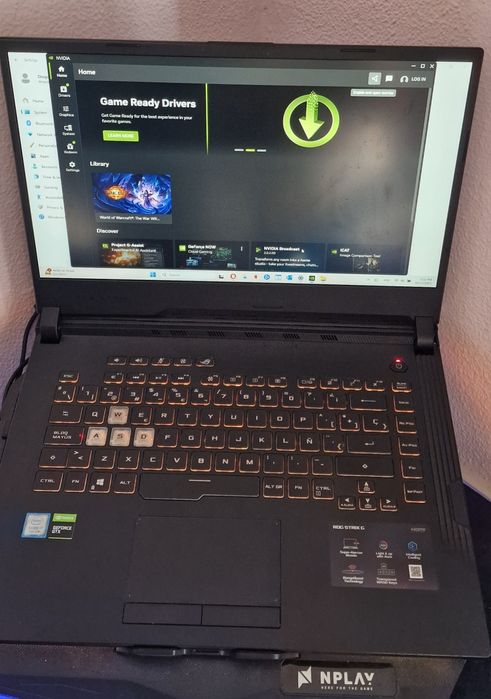 Portátil ROG Strix G531 (Ler descrição)