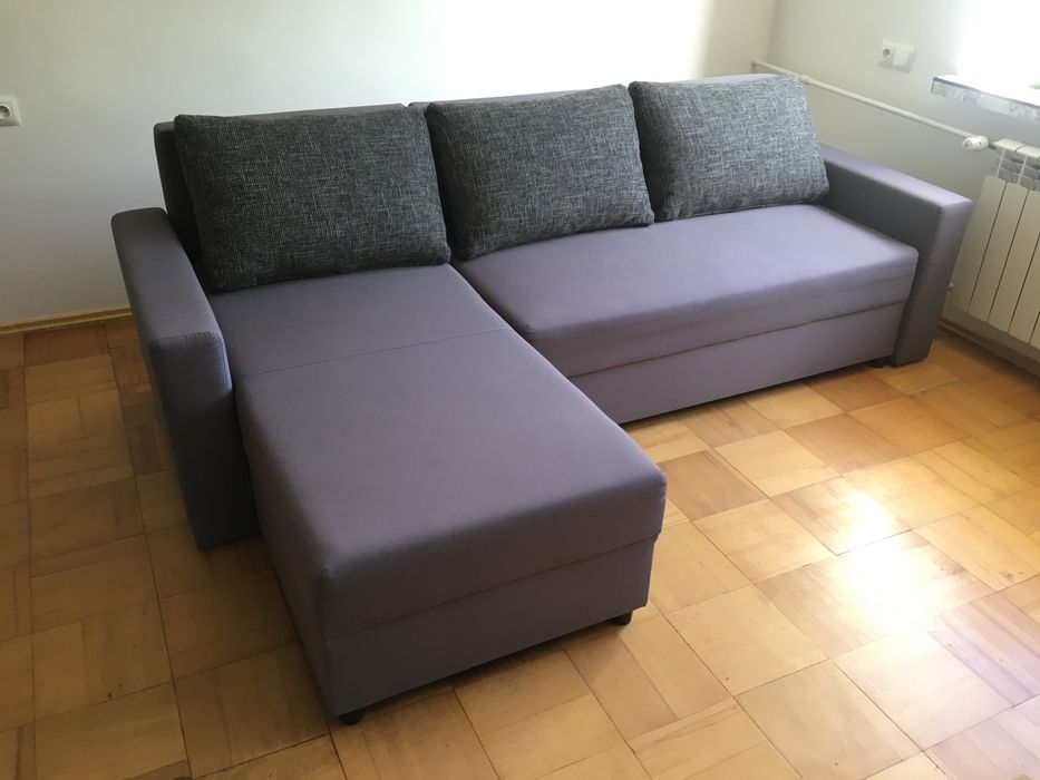 Sofa narożna z funkcją spania
