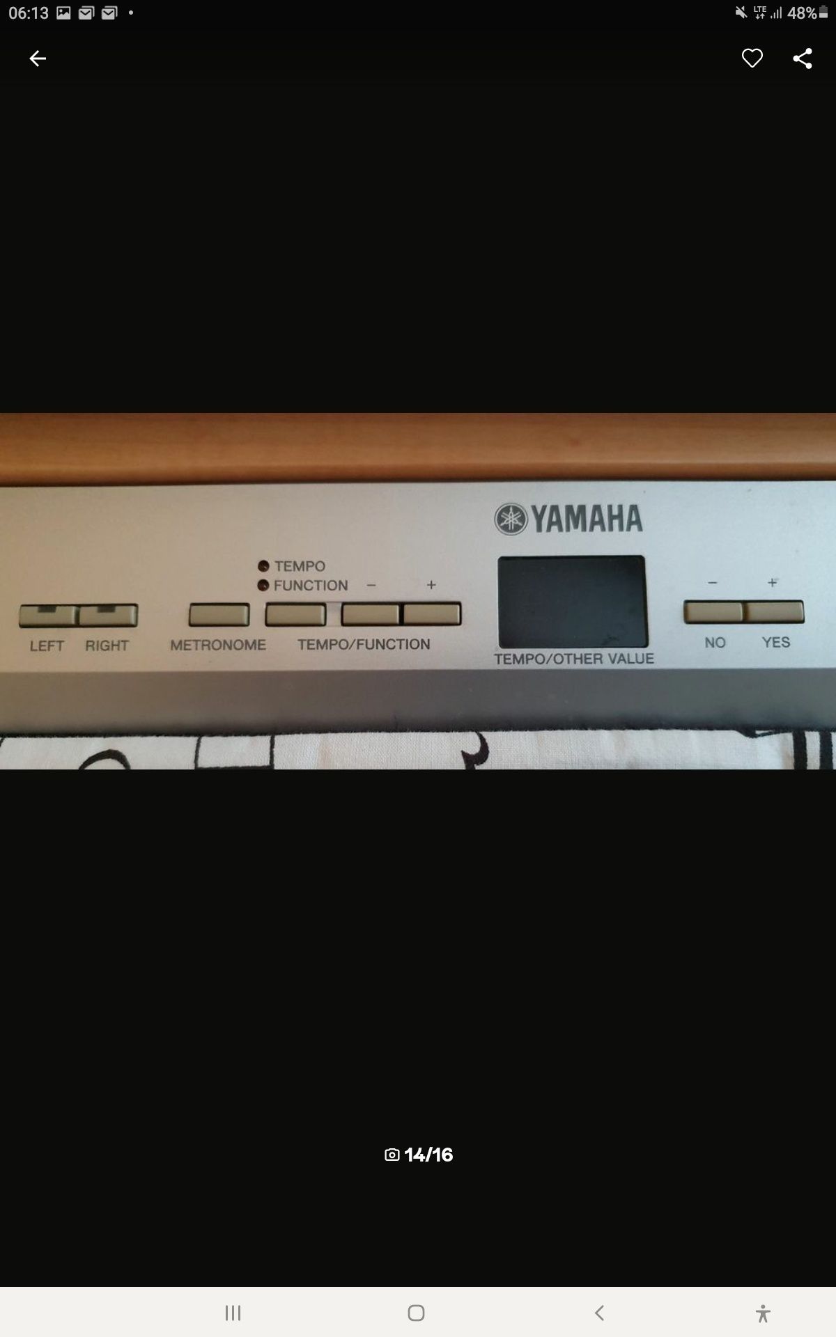 Pianino  cyfrowe  Yamaha P 140 S / silver/