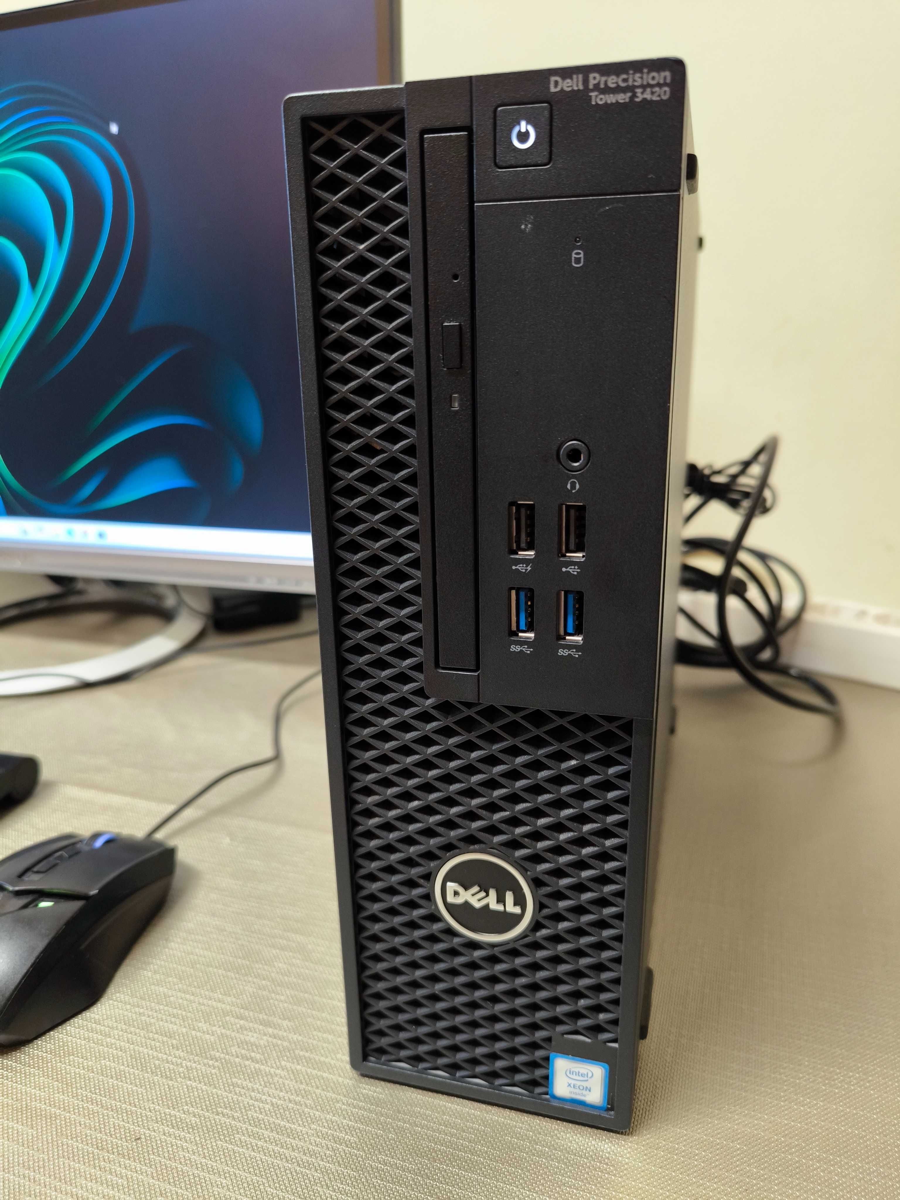 Workstation Dell Precision 3420 Xeon E3 / 32GB DDR4 / SSD nvme 500GB