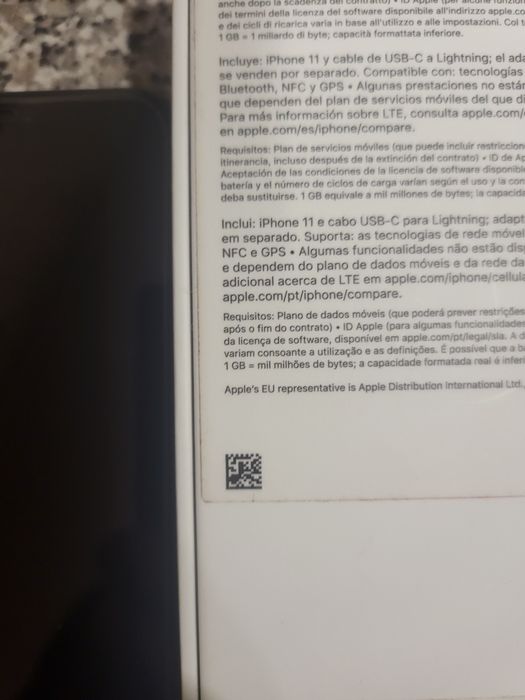 Iphone 11 64gb preto