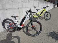 Dwa dziecięce rowery elektryczne Haibike i Lapierre. Cena za sztukę.