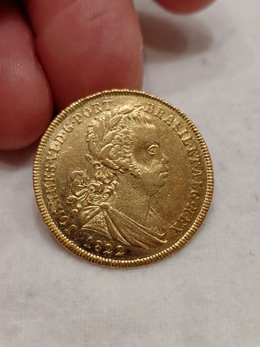 Meia Peca D.Joao VI  1822 Rara