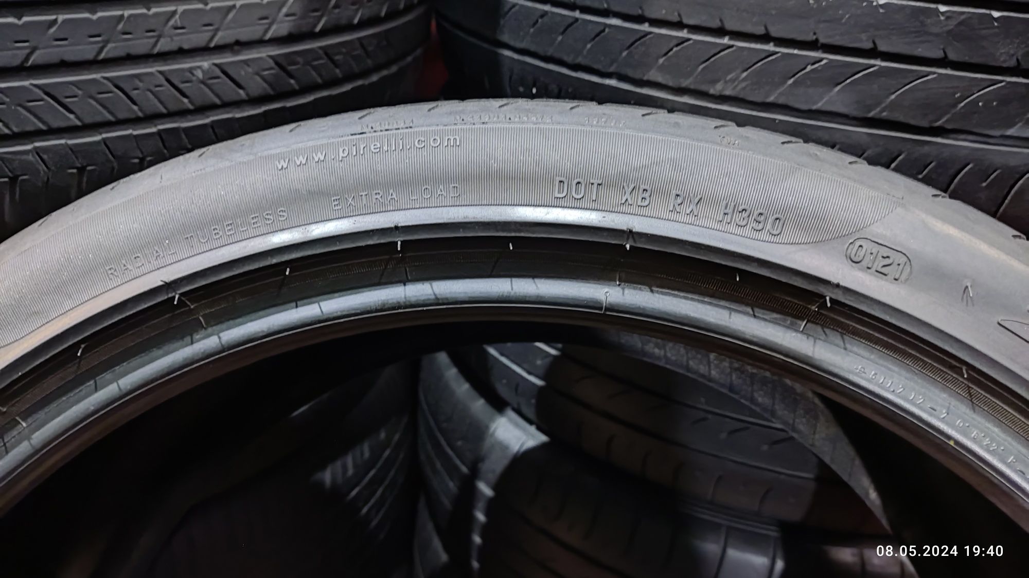 R20 255/35 Pirelli. 7мм. 2021р. 2шт.