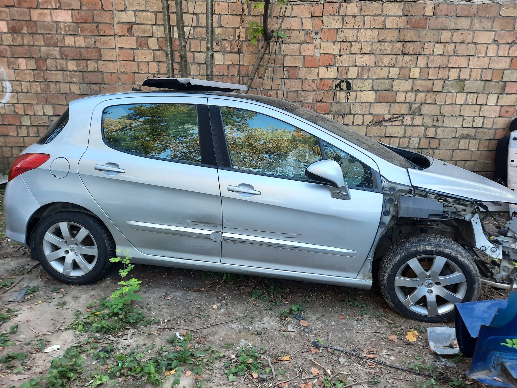 Дверь, стекло, замок Peugeot 307, 308