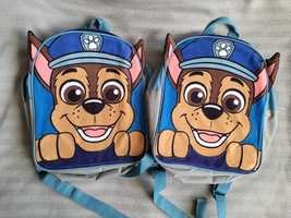 plecaki psi patrol/ dla przedszkolaków/ dla bliźniaków