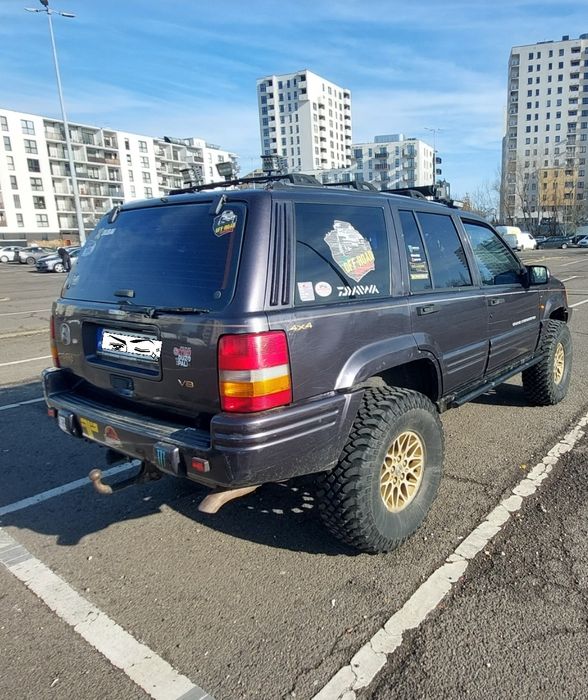 Jeep Grand Cherokee ZJ ZG V8 5.2 off road lift wyciągarka snorkel LED