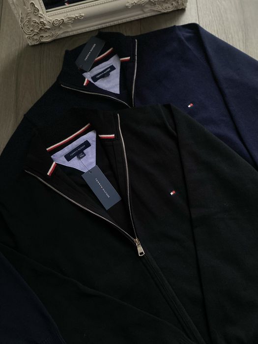 Кофта Tommy Hilfiger full zip / джемпер Tommy Hilfiger / зип томмі