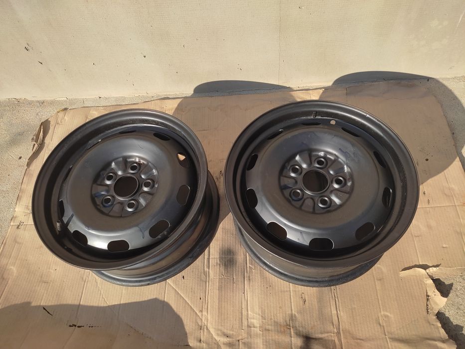 Продам стальные диски от Тайоты Карины 5/100