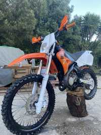 Moto cross ktm exc 80