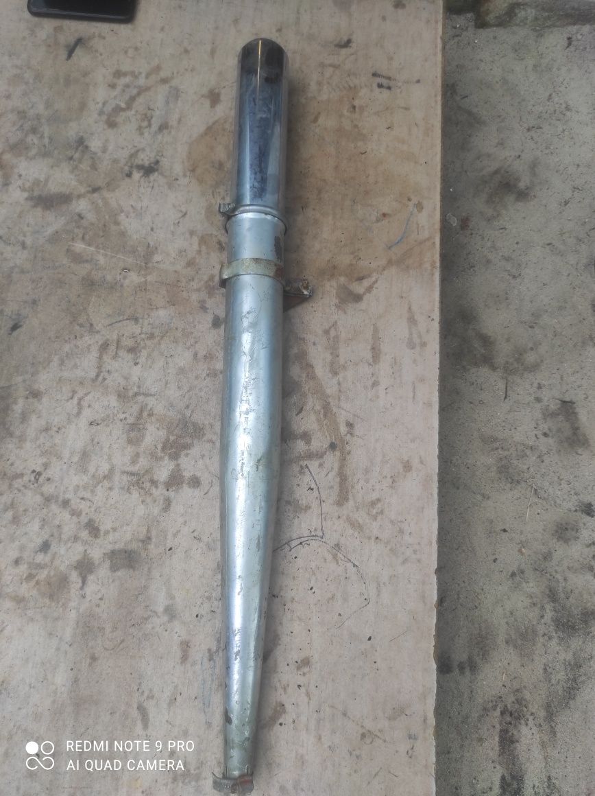 Tłumik rura wydechowa Simson 9.65