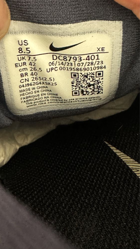 Кросівки Nike Pegasus 3 Trail GoreTex Dc8793-401 оригінал 42,5 43