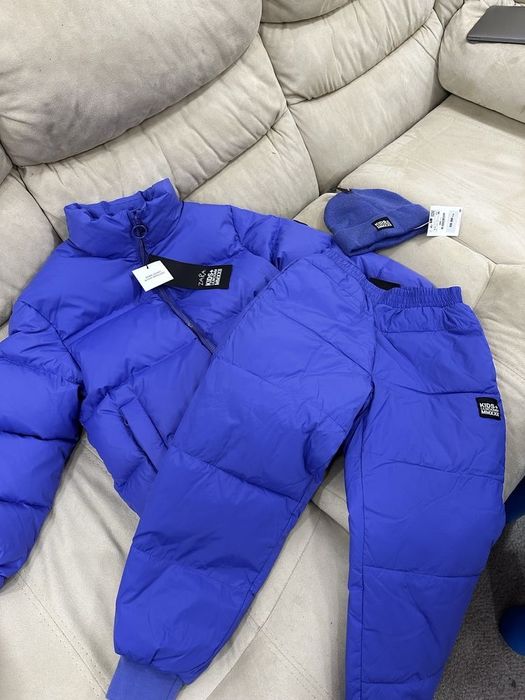 Зимовий Костюм Zara пуховик, штани і шапка