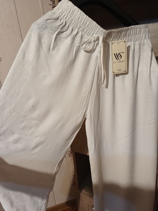 Spodnie damskie szeroki nogawki