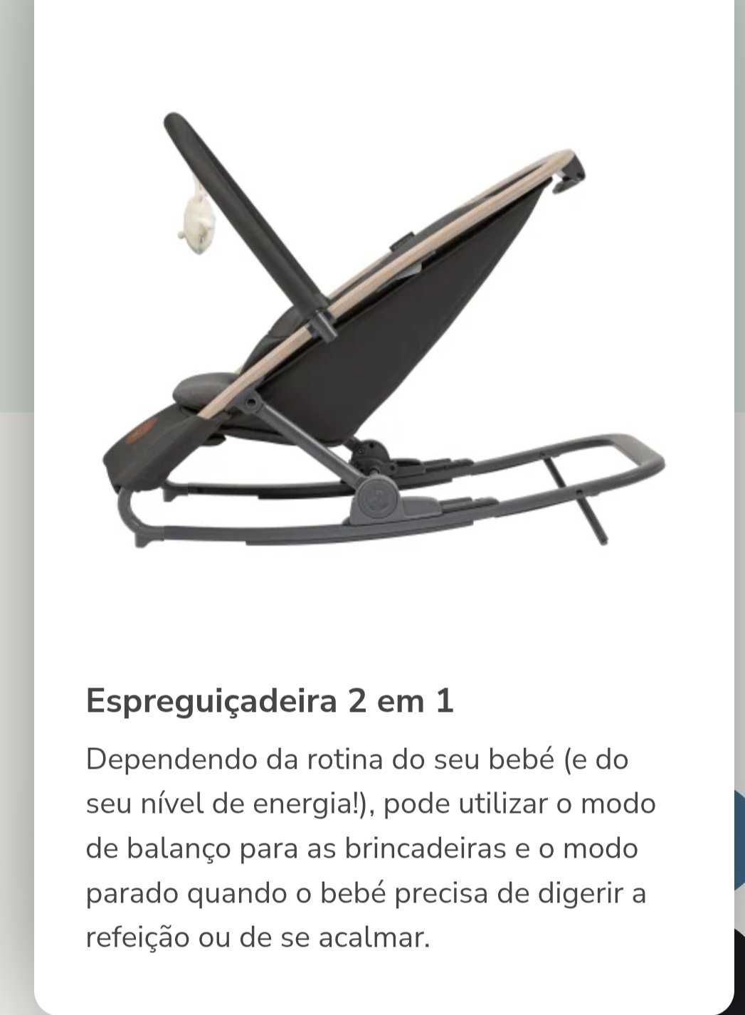 Espreguiçadeira bebé maxi-cosi