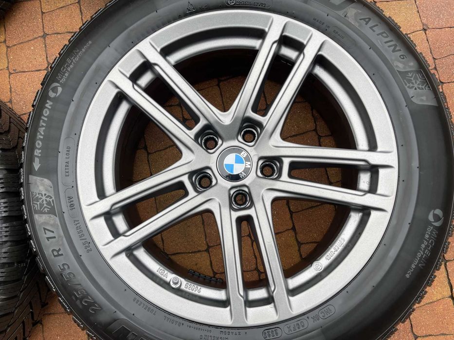 3756. Koła zimowe BMW G20 G21 5x112 ET30 225/50/17 Goodyear 8mm 2023r