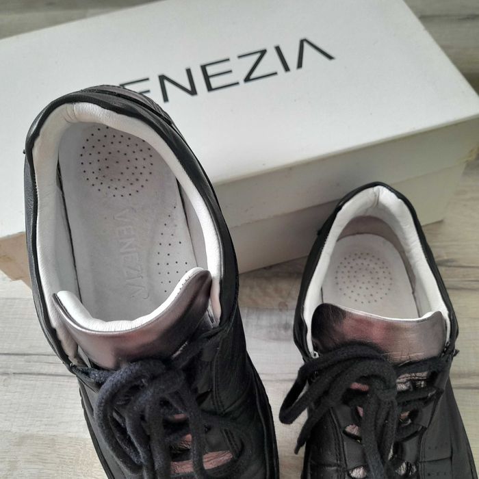 VENEZIA skóra półbuty damskie wygodne