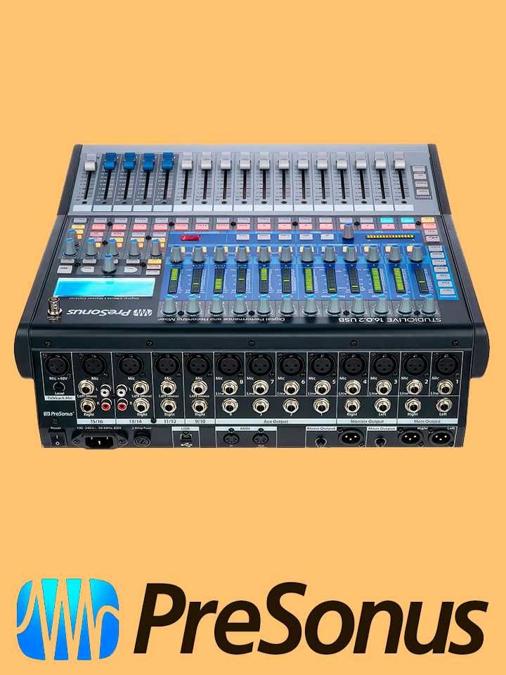 Мікшерний пульт / PreSonus StudioLive 16.0.2 USB / Микшерный пульт