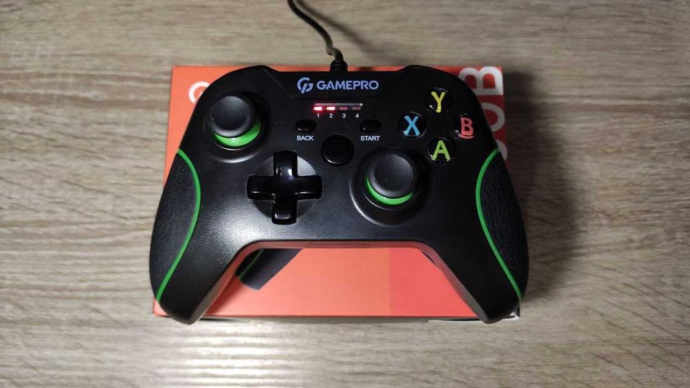 Ігровий Геймпад-джостик GamePro MG450B Black-Green