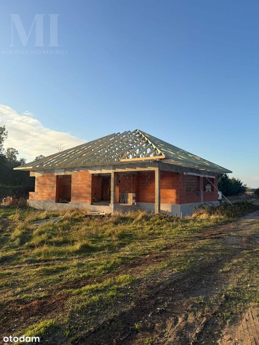 Dom parterowy Branno gm. Rzgów + wykończenie pod klucz