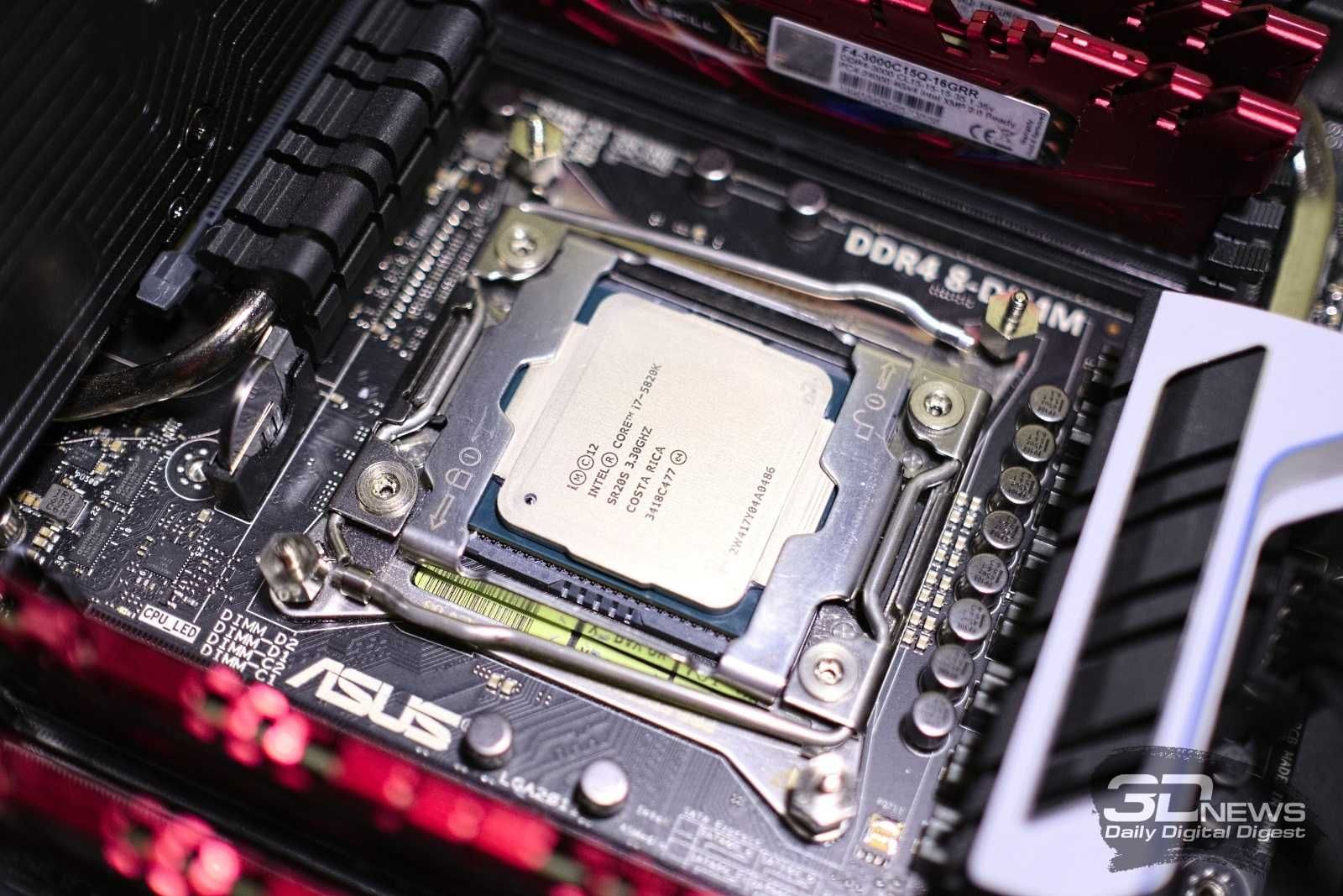 i7-5820K Chipset Intel® X99.