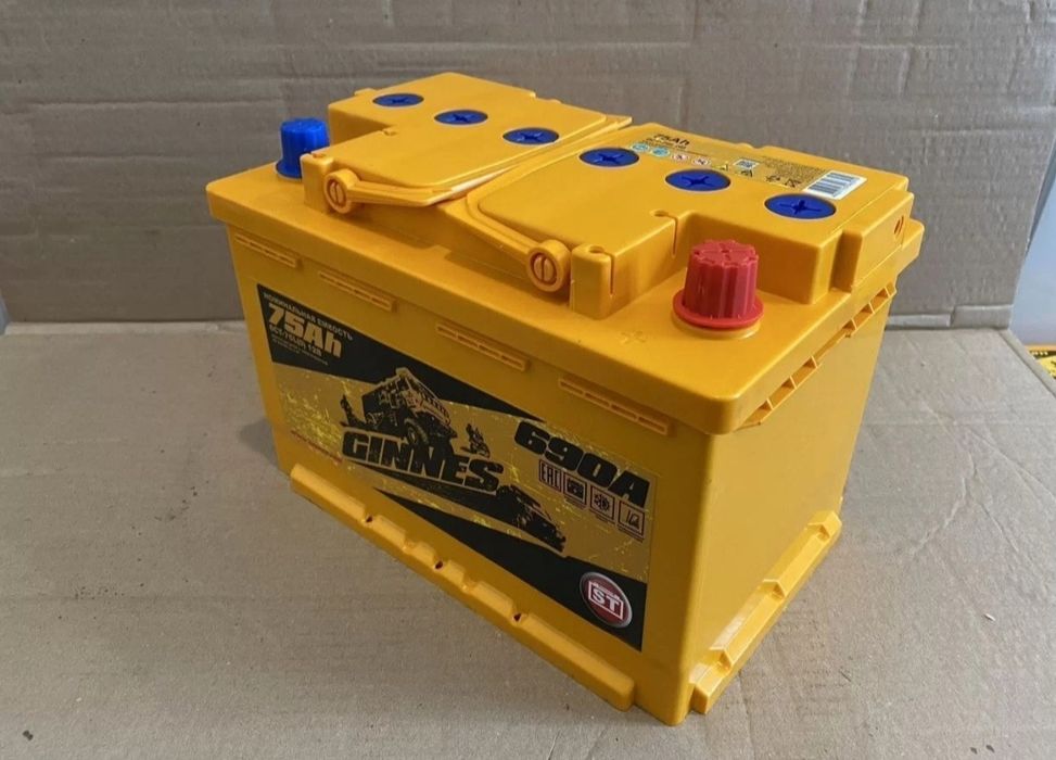 Автомобільний акумулятор Ginnes 6ст-75.0 75Ач 690